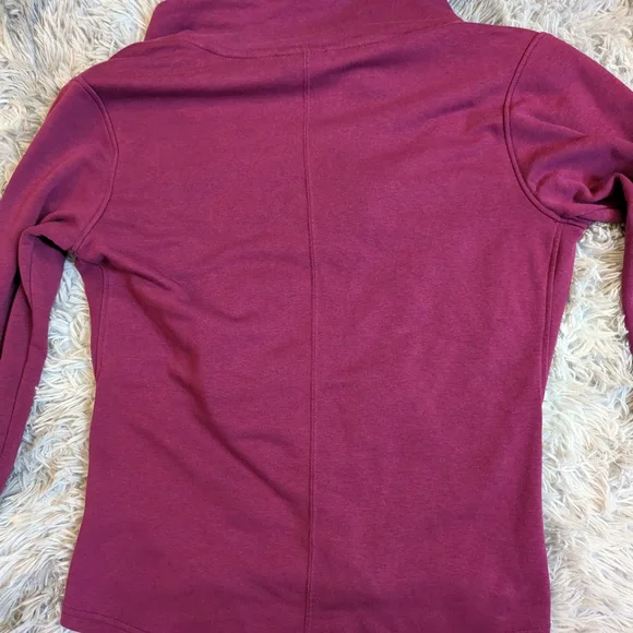 Puma Women's Cowl Neck Sweater in Purple - Picture 10 of 10